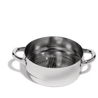 photo mami steaming basket in polished 18/10 stainless steel 1